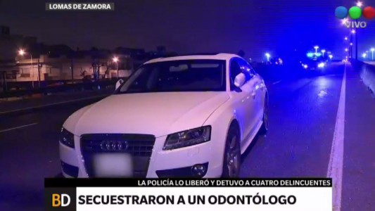 Lo secuestraron en Lomas de Zamora y lo liberan en la General Paz tras tiroteo