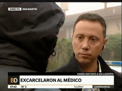 Excompañero del ladrón muerto: "tarde o temprano le van a caer al médico"