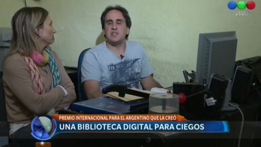 Premian a una biblioteca digital para ciegos