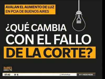 Idas y vueltas con las tarifas de la luz