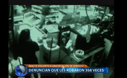 Denuncian que les robaron 368 veces