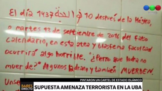 La policía inspeccionó la Facultad de Ciencias Exactas de la UBA por una amenaza