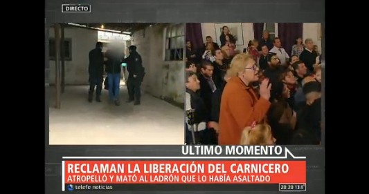 Reclaman la liberación del carnicero