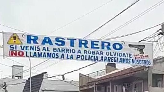 El ultimátum de los vecinos de Isidro Casanova para los ladrones