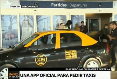 Lanzan en octubre la app oficial "Taxi BA"