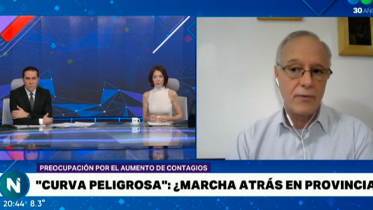 Gollan: "Si siguen subiendo los casos habrá que endurecer la cuarentena"