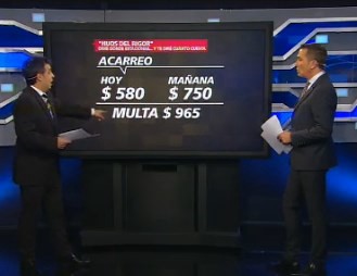 Suben las multas y el acarreo