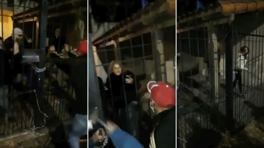 Video: ocuparon un chalet en Castelar y atacaron a los vecinos con palos y hasta con una motosierra