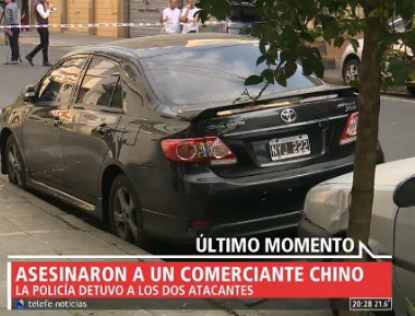 Asesinaron a un comerciante chino