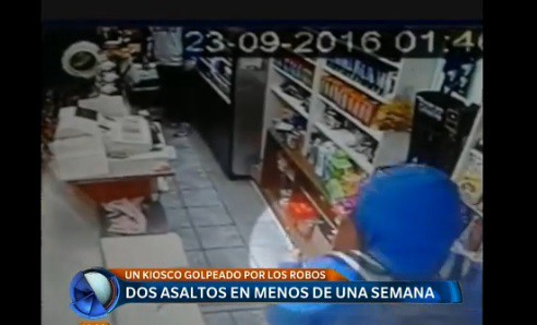 Segundo asalto en una semana en un kiosco de Tribunales