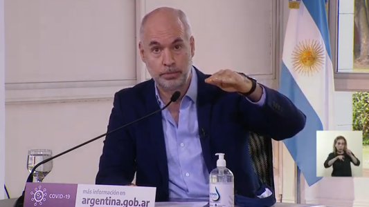 Rodríguez Larreta: "El virus circula en todos los barrios de la ciudad"