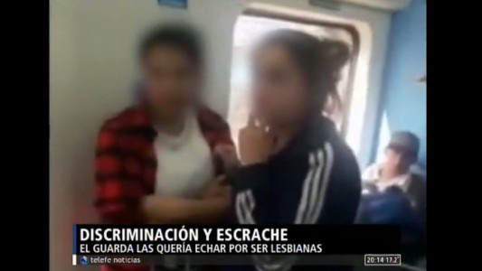 Escándalo en el tren Mitre: un guardia quiso bajar a dos chicas por besarse