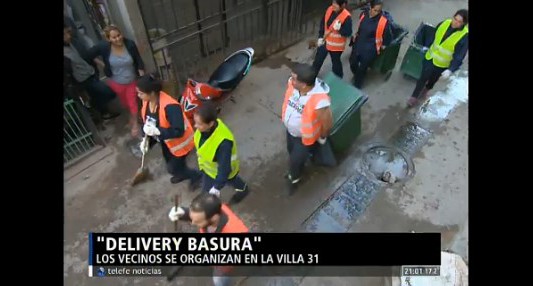 "Delivery basura": ¿cómo funciona la recolección en la Villa 31?