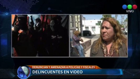 Reforzaron la custodia en la fiscalía amenazada en el video de los delincuentes