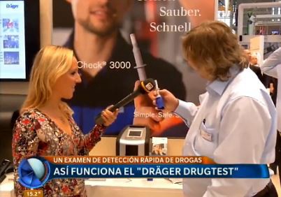 Así funciona el "Dräger drugtest"