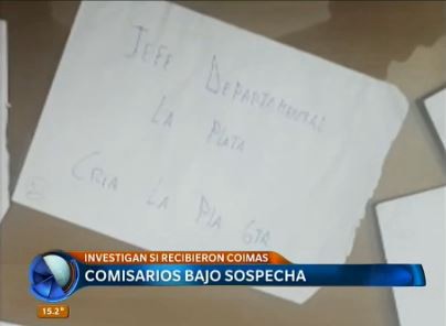 Comisarios de La Plata bajo sospecha