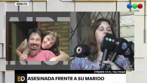 Una mujer fue asesinada frente a su marido en El Palomar