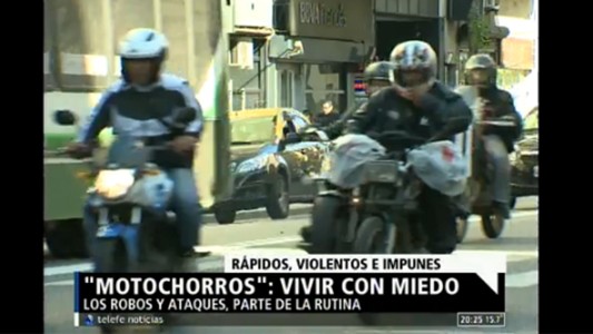 "Motochorros": vivir con miedo