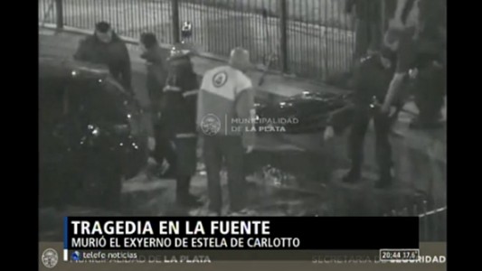 Murió al chocar contra una fuente en La Plata