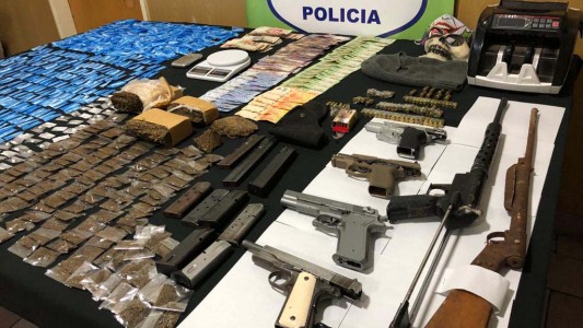 Cae banda narco de Santos Lugares que había robado un supermercado