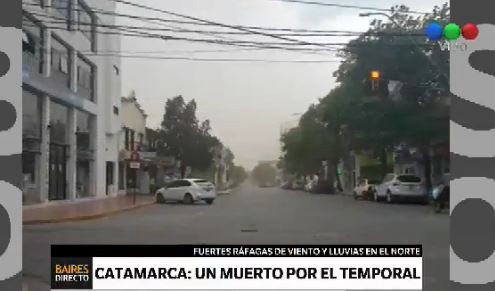 Temporal: un adolescente murió aplastado por un árbol en Catamarca