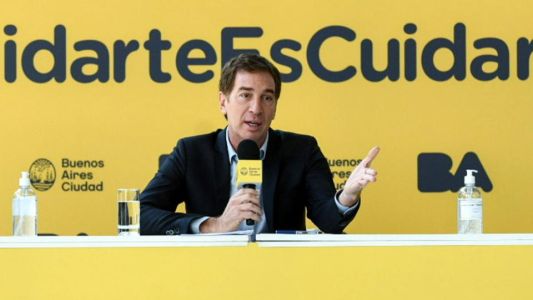 Santilli: "Esperamos que los contagios puedan empezar a ceder en dos semanas"