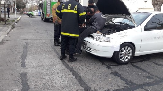 Un hombre cortó el tránsito para reclamar por su hija