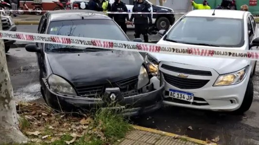 Impresionante persecución policial para detener a los ladrones de un auto
