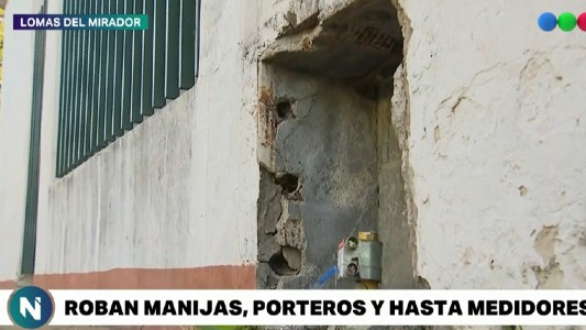 Cazadores de metales: se roban picaportes, porteros eléctricos y no se salvan ni las iglesias
