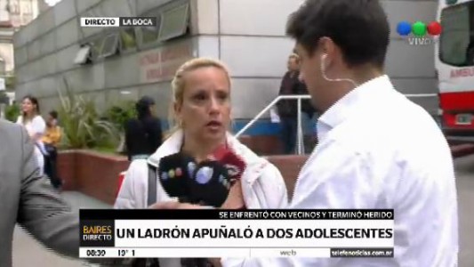 Testigo del ataque en la plaza: "El agresor salió corriendo para seguir acuchillando"