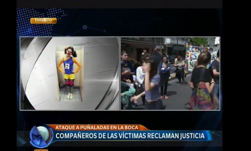 Compañeros de las estudiantes apuñaladas reclaman Justicia