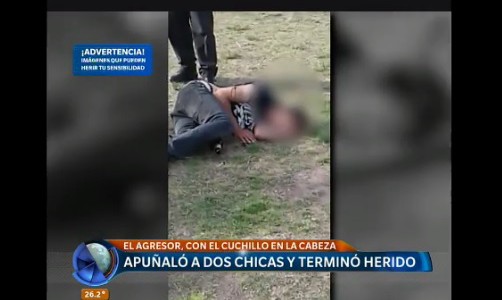 Una de las dos chicas atacadas en un parque recibió 20 piñaladas y está muy grave