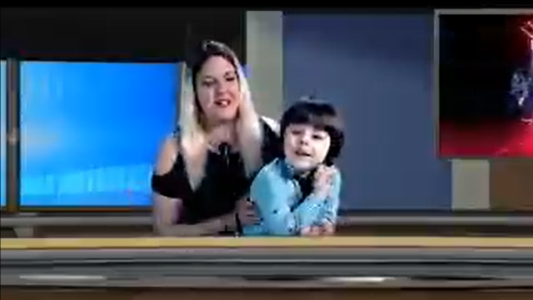 Es fan de Rodolfo Barili y lo imitó en el noticiero de San Clemente
