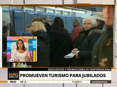 Lanzan importantes beneficios para jubilados en turismo