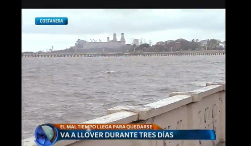 Se esperan tres días con lluvias