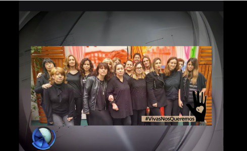 Telefe Noticias se suma al #VivasNosQueremos