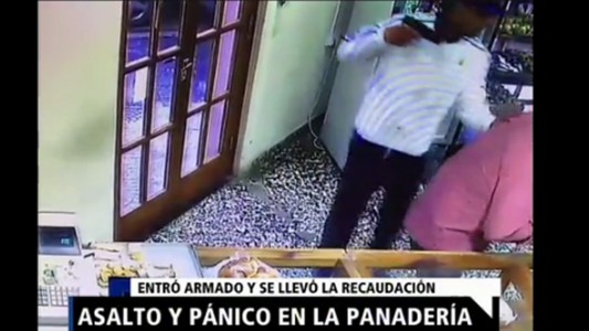 Asalto y pánico en la panadería
