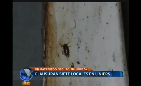Clausuraron siete locales gastronómicos cerca de la estación Liniers