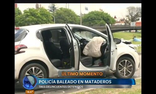 Balacera en la avenida General Paz