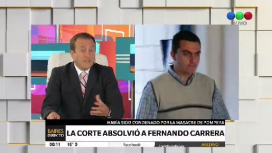 Masacre de Pompeya: la Corte declaró que Fernando Carrera es inocente