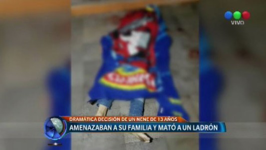 Un nene mató a un ladrón que entró a robar a su casa