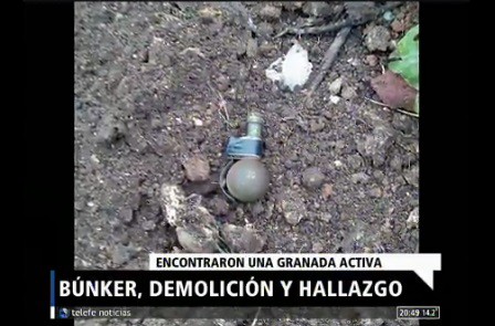 Bùnker, demolición y hallazgo