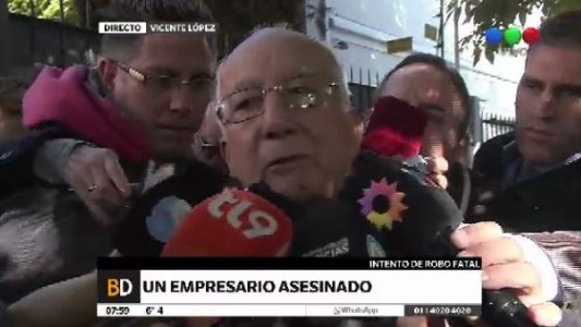 Vecinos de Olivos, conmovidos por la muerte del empresario editorial