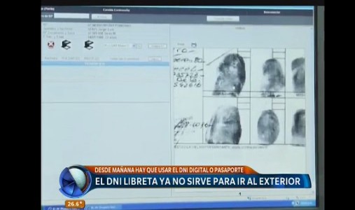 Desde el martes no se podrá salir del país con el DNI libreta