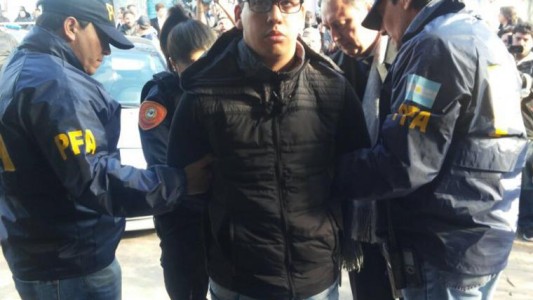 "Monchi" Cantero, capo de "Los Monos", fue procesado por el crimen de una adolescente