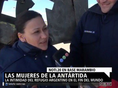 Las mujeres de la Antártida