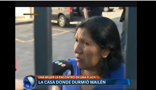 "Yo no pedí dinero", dijo la mujer que encontró a Mailén