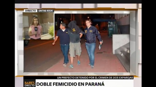 Doble femicidio: denuncian que asesino estaba en la Policía Federal y luego "lo acomodaron" en Prefectura