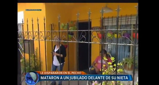 Motochorros mataron a un jubilado delante de su nieta de 10 años