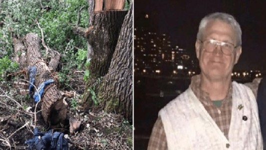 Quedó atrapado bajo un árbol cuatro días: se alimentó de insectos y tomó su sudor